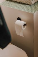 Vorschau: Cosmic Geyser Rollenhalter ohne Deckel, schwarz matt