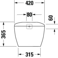 Vorschau: Duravit Duraplus Spülkasten 3/6L mit Dual Flush, Anschluss rechts oder links, weiß