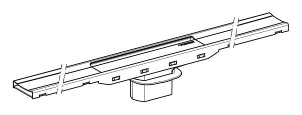 Geberit CleanLine80 Duschrinne 30-90cm