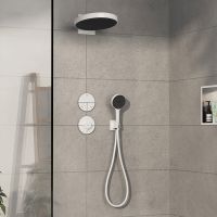 Vorschau: Hansgrohe ShowerSelect Comfort S Thermostat UP, 1 Verbraucher, weiß matt