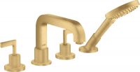 brushed gold-optic