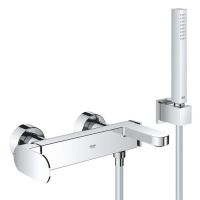 Grohe Plus Einhand-Wannenbatterie mit Brausegarnitur, chrom 33547004