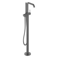 hansgrohe Tecturis S Einhebel-Wannenmischer bodenstehend, brushed black chrome 73440340