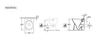 Vorschau: Villeroy&Boch ViCare Stand-Tiefspül-WC mit DirectFlush, spülrandlos, oval, weiß