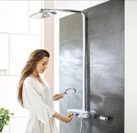 Vorschau: Grohe Rainshower System SmartControl 360 DUO Duschsystem mit Thermostatbatterie, chrom