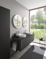 Vorschau: Duravit Cape Cod Aufsatzbecken Ø43cm WonderGliss weiss matt 23284332001