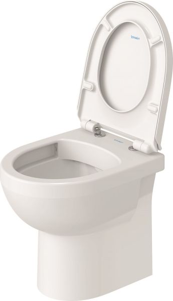 Duravit Duravit No.1 Stand-WC-Set Tiefspüler, ohne Beschichtung weiß 41840900A1