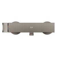 Grohe Plus Einhand-Brausebatterie, Aufputz, hard graphite gebürstet 33577AL4