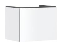 hansgrohe Xilesa E Unterschrank 63x47cm für Waschtisch mit 1 Schubkasten, weiß matt 54255700 