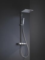 Vorschau: Grohe Euphoria SmartControl System 310 Cube Duo Duschsystem mit Thermostatbatterie