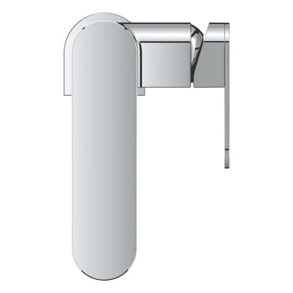 Grohe Plus Einhand-Waschtischbatterie, L-Size, herausziehbarer Auslauf, chrom