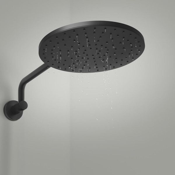 Grohe Vitalio Joy+ 280 Kopfbrause 1-strahlig mit AquaCalibrator, schwarz matt 1142782430