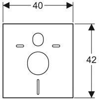 Vorschau: Geberit Schallschutzset für Wand-WC