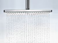 Vorschau: Hansgrohe Rainmaker Select 460 3jet Kopfbrause EcoSmart 9 l/min mit Brausearm 461mm, weiß/chrom