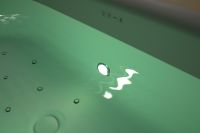Vorschau: RIHO Desire Corner Eck-Badewanne 184x84cm Raumecke links mit Sparkle Mood