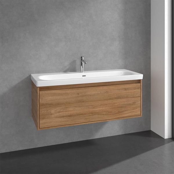 Villeroy&Boch Skyla Waschtischunterschrank C79200 120cm, 1 Auszug, kansas oak C79200RH 