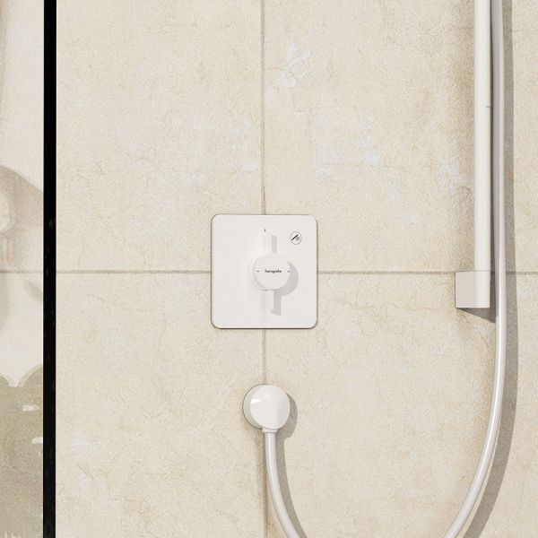 Hansgrohe DuoTurn Q Mischer Unterputz für 1 Verbraucher, weiß matt