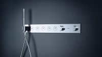 Vorschau: Axor ShowerSolutions Thermostatmodul Select 670/90 Unterputz für 5 Verbraucher