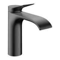 hansgrohe Vivenis Einhebel-Waschtischmischer 110, brushed black chrome 75022340