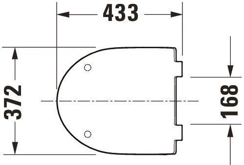 Duravit No.1 WC-Sitz mit Absenkautomatik, abnehmbar, weiß