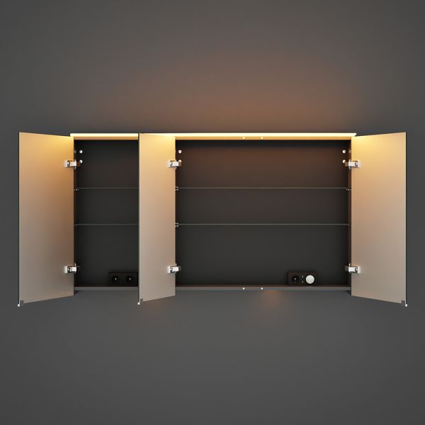 Burgbad Sinea 3.0 LED-Spiegelschrank 140x80cm