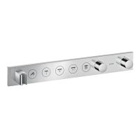 Vorschau: Axor ShowerSolutions Thermostatmodul Select 670/90 Unterputz für 5 Verbraucher brushed bronze 18358140