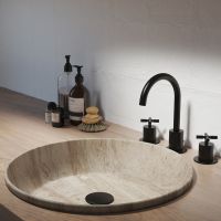 Vorschau: Steinberg Serie 250 3-Loch-Waschtischarmatur mit Ablaufgarnitur, matt black 2502000S