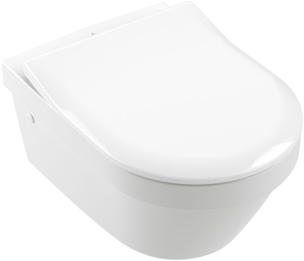 Villeroy&Boch Architectura Wand-Tiefspül-WC, spülrandlos mit DirectFlush, weiß, 4694HR01