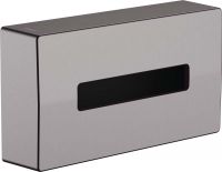 Hansgrohe AddStoris Kosmetiktuchbox, brushed black chrome 41774340