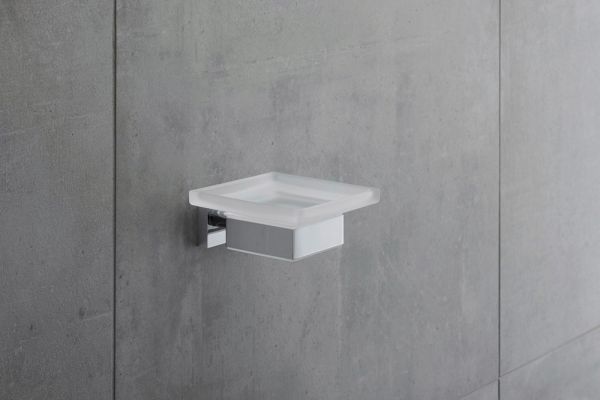 Duravit Karree Seifenschale wandhängend, chrom 0099521000