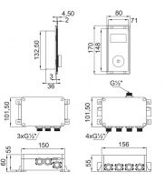 Vorschau: Steinberg Serie 390 iFlow - Vollelektronische Armatur mit Digitalanzeige, für 4 Verbraucher 904645S