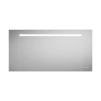 Vorschau: Burgbad Fiumo Leuchtspiegel mit horizontaler LED-Beleuchtung 140x70 cm SIIX140