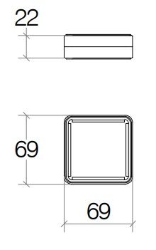 Lineabeta DADO Ring für Accessoires Serie DADO 61203.29