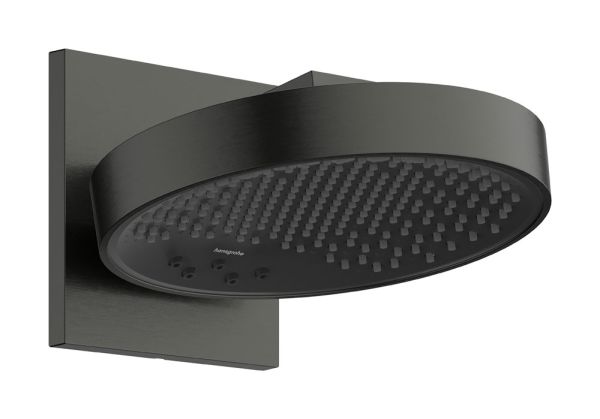 hansgrohe Rainfinity Duschkopf 250, brushed black chrome 26233340