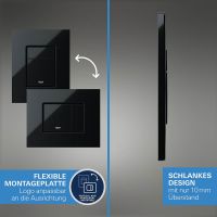 Vorschau: Grohe Solido WC 5-in-1-Set mit Betätigung in schwarz, weiß