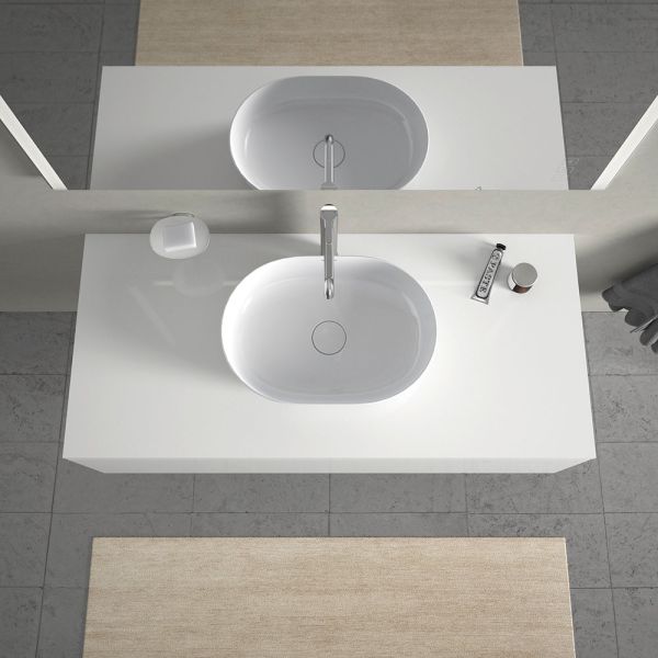 Duravit Luv Aufsatzbecken oval 50x35cm 03795