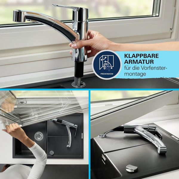 Grohe Start Spültischbatterie die Vor-Fenster-Montage 1012410000