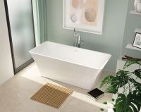 Duravit DuraToro freistehende Rechteck-Badewanne 170x75cm 700572 weiß