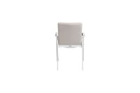 Vorschau: KETTLER DINING DIAMOND Stapelsessel Sunbrella®, weiß matt natte linen chalk 0103902-5820