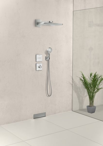 Hansgrohe ShowerSelect Thermostat Highflow Unterputz, weiß/chrom