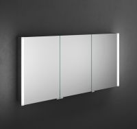 Vorschau: Burgbad Cube Spiegelschrank mit vertikaler LED-Beleuchtung, Waschtischbeleuchtung, 3tlg, 120,8x64cm SPFW120LPN458