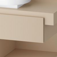 Vorschau: Duravit Balcoon Unterschrank 100x57x53,4cm für Aufsatzbecken, 1 Schublade, 2 offene Fächer