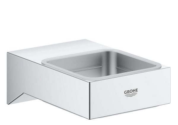 Grohe Selection Cube Halter, für Glas/Seifenschale/Seifenspender, chrom 40865000