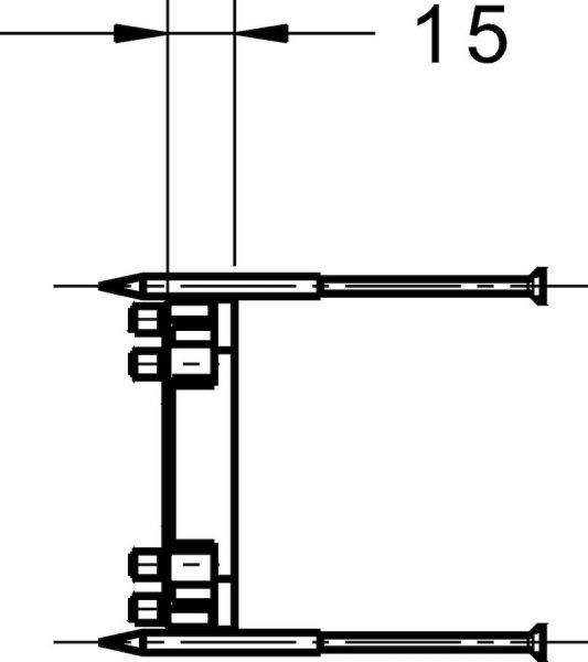 Hansa Hansabluebox Verlängerungssatz 15mm