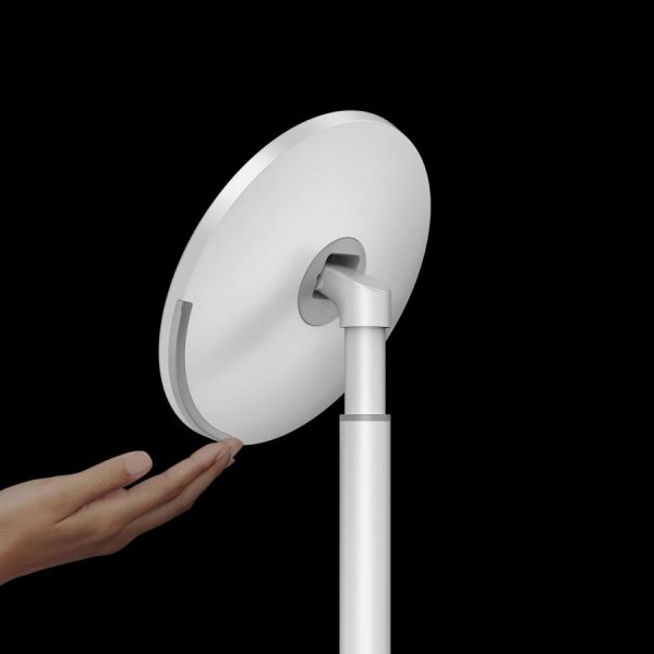 simplehuman Sensorspiegel Touch-Lichtregelung Ø20cm, wiederaufladbar, weiß
