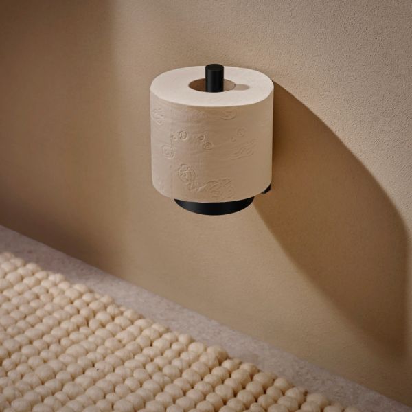 hansgrohe AddStoris S Ersatzpapierrollenhalter, schwarz matt 41786670