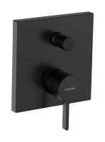 hansgrohe Finoris Einhebel-Wannenarmatur brushed black chrome 76416340 hansgrohe Finoris Einhebel-Wannenarmatur brushed black chrome 76416340