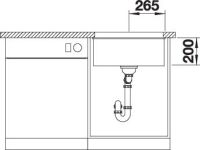 Vorschau: Blanco SILGRANIT® Etagon 500-U Küchenspüle ohne Ablauffernbedienung