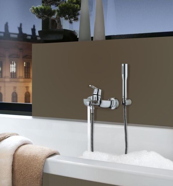 Grohe Get Einhand-Wannenbatterie, chrom