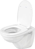 Vorschau: Duravit D-Code Wand-WC 56x35,5cm, rund, HygieneGlaze, weiß